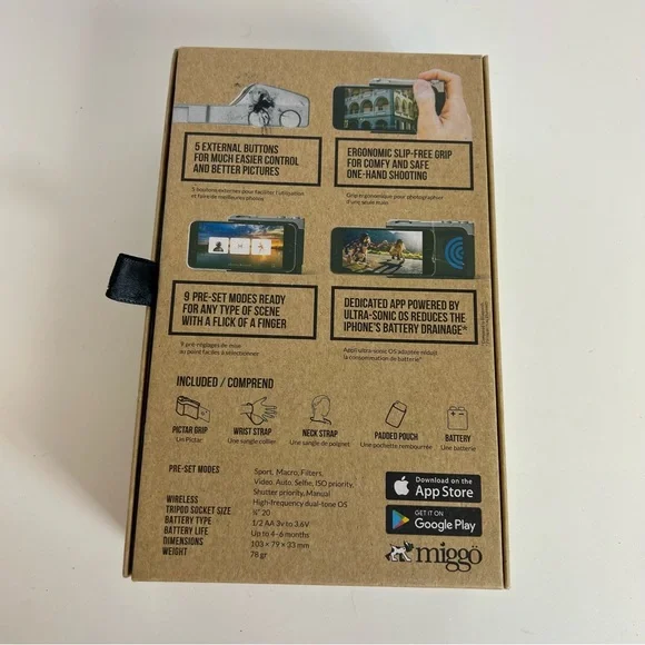 Pictar DLSR Convert Phone To Real Camera Compatible with Iphone Android Wireless - Picture 5 of 8